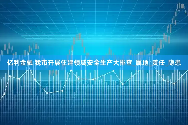 亿利金融 我市开展住建领域安全生产大排查_属地_责任_隐患